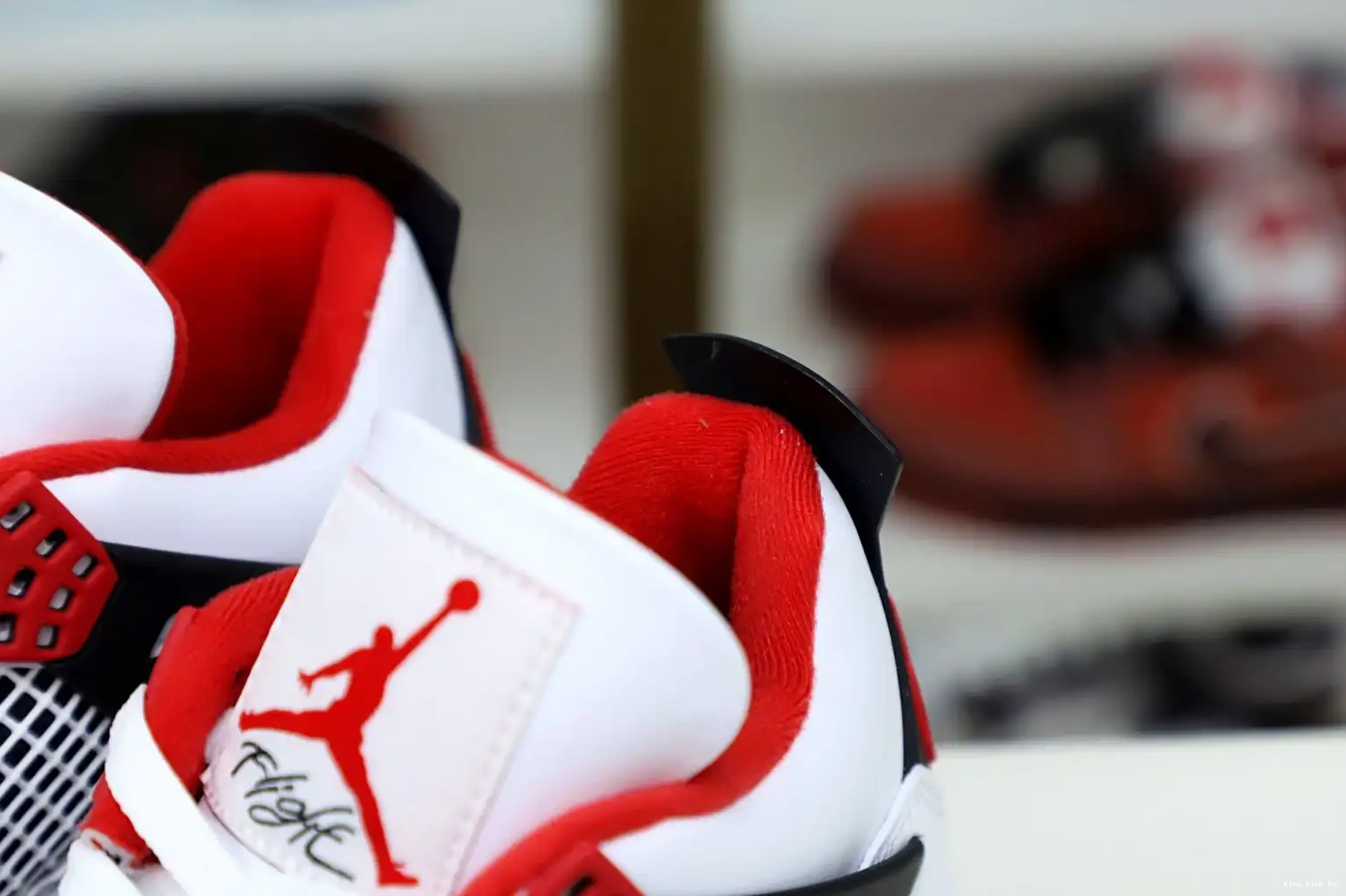 4 RETRO 'FIRE Kimikick RED' JORDAN AIR 2012 0609